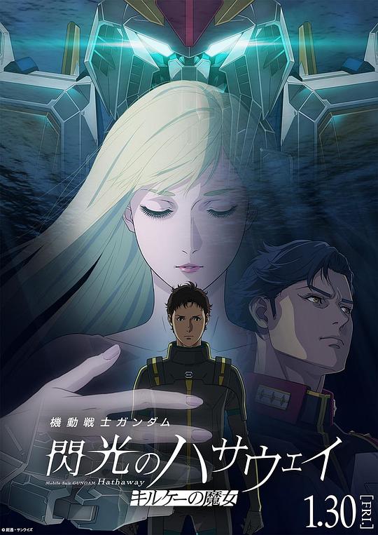 机动战士高达 闪光的哈萨维 喀耳刻的魔女 海报